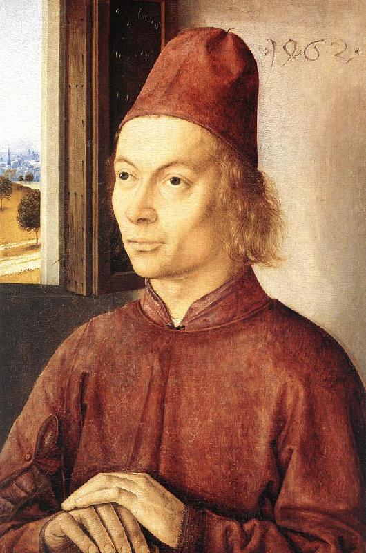 BOUTS, Dieric the Elder Portrait of a Man  gfh